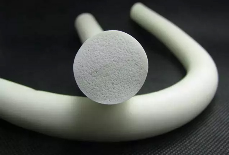 Export to USA silicone foam tubing foam tube length white foam tube