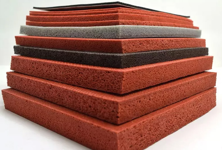 2021 HOT sale wove pattern rubber gasket sheet silicone foam sheet natural rubber sheet